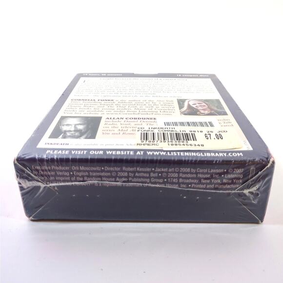 Inkdeath Audiobook on CD Inkheart Trilogy by Cornelia Funke Brand New Sealed - Picture 6 of 6